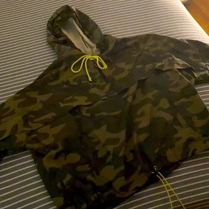 Camo print jacket